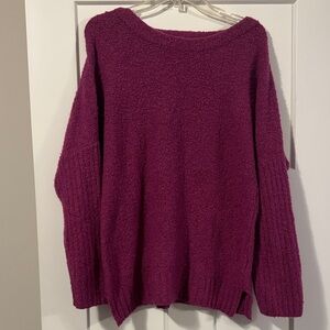 Sleeping On Snow Purple Sweater M